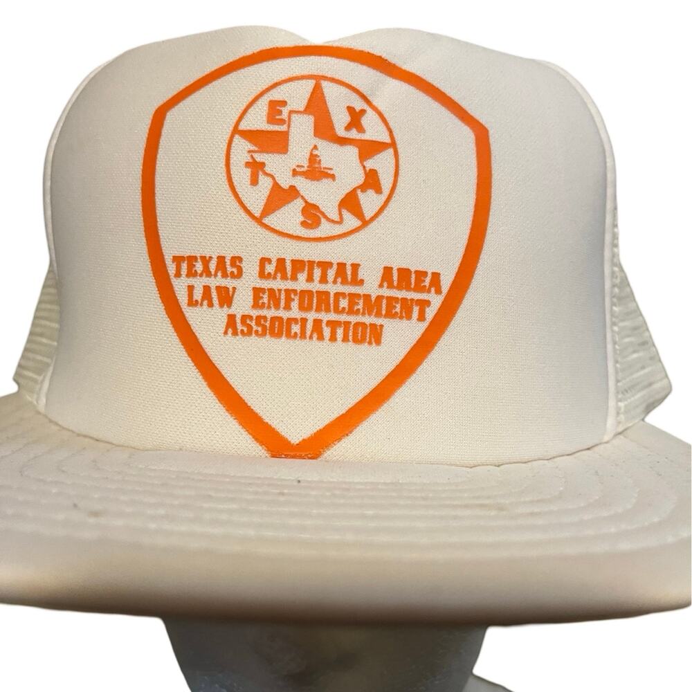 Vintage Texas Capital Area Law Enforcement Association Trucker Hat